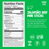 6 ct. Jalapeno Beef Chomplings - Premium Active Choice
