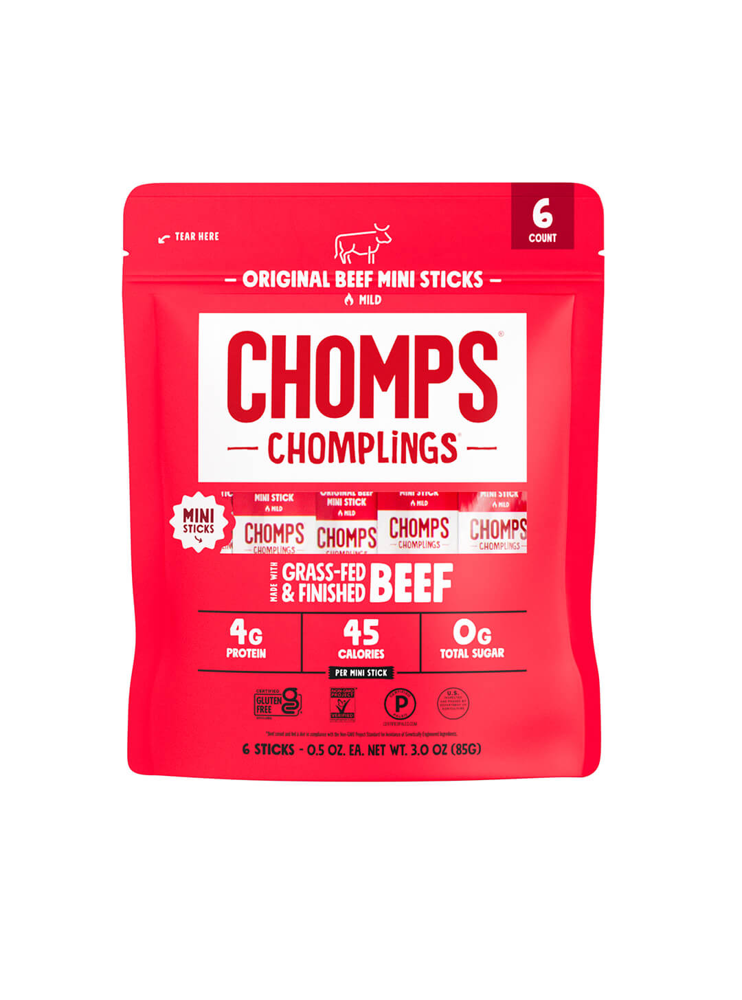 6 ct. Original Beef Chomplings - Essential Carry