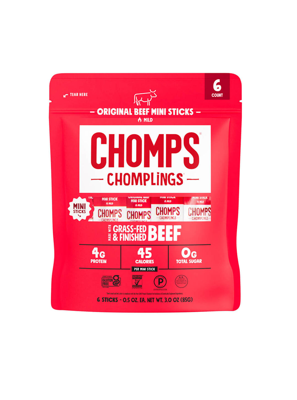 6 ct. Original Beef Chomplings - Essential Carry
