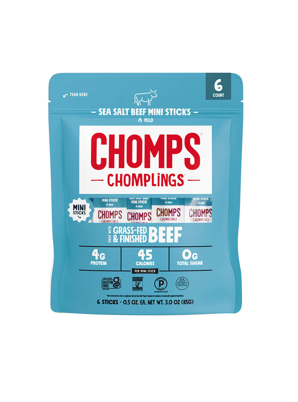 6 ct. Sea Salt Beef Chomplings - Home Pick